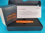 2021 Limited Edition Victorinox PIONEER X Orange Alox Swiss Army Knife! NEW!