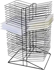 Art Drying Rack,Drawing Paper Drying Rack,50th Tiers Metal Classroom Drying Rack,Space Saving Suitable for Art Classroom Studio and Homes