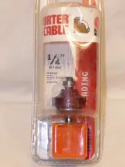 NEW PORTER CABLE CARBIDE Tipped 1/4" Beading Router Bit 1/4" Shank