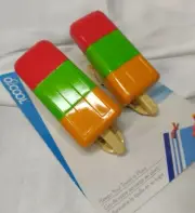 Beach Towel Boca Clips~Popsicles~2 Clips~(Keep Your Beach Towel In Place!)