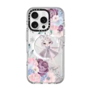iPhone 16 Pro Clear Case MagSafe Compatible Winter Fairy Garden Floral by Nature Magick
