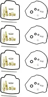 Carburetor Rebuild Repair Kit for Honda ATC250ES ATC250SX ATC 250ES 250SX 250 ES SX ATV Big Red 1986-1987 Parts (Color : 4 SET)
