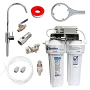 12V LED UV Water Filters RV, Caravan, Mobile Home, Boat 5" x 2.5" Compact Filter