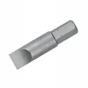 Wiha 72050 Slotted Insert Bit, 10mm x 41mm, 10 pieces