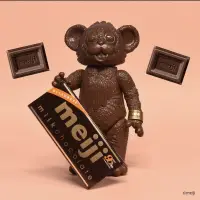 在飛比找蝦皮購物優惠-it bear meiji chocolate 明治 巧克力