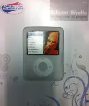 New American Tourister Silicone Shell Case for iPod Nano 3G players - Clear