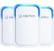 Clarifion GL-139 White Filterless Ultra Quiet Plug-In Air Ionizer 3 Pack New Sea