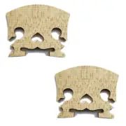 2x 4/4 Violin European Maple Bridge Baroque Style String Accessory Violin A+++