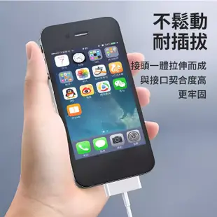 麥靡 加粗手機充電線 iPhone4/4S/touch4/3GS/iPad 2 3 適用蘋果手機平板 長1米 僅供充電