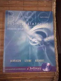 在飛比找Yahoo!奇摩拍賣優惠-Basic Business Statistics Bere