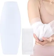 Elbow Protector Sleeve, Shower Arm Sleeve Waterproof Elbow Cover, Keeps Elbow Dressing Dry Plaster Protector with Cotton Liner for Bathing, Shower