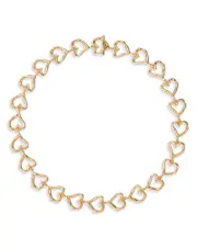 Maje Heart Necklace, 16.7L