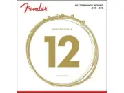 NEW Fender 70L 80/20 Bronze Acoustic Guitar Strings 12-52, P/N: 0730070403