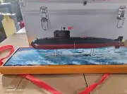 1:200 50CM 039B Attack Submarine Warship Diecast Military Battle Ship Model