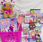 NEW GIANT CANDYLAND GIFT BASKET CANDYLAND FACTORY PLUSH BIRTHDAY EASTER