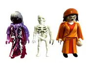 Playmobil,SKELETON,CARLOTTA THE GYPSY,GHOSTBUSTER GHOST