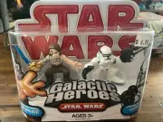 Original STAR WARS GALACTIC HEROES ANAKIN SKYWALKER & CLONE TROOPER 2009