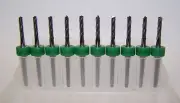 (10) 3/32" (.0938") CHIPBREAKER CARBIDE ROUTER BURRS, DP 2300.0938.394D