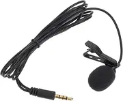 NULYLU Gaming Mic Clip-on Lapel Microphone for Mobile Camera Compact Portable for Interviews