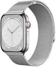 Magnetic Milanese Stainless Steel Band Compatible With Apple Watch – Elegant & Secure iWatch Strap
