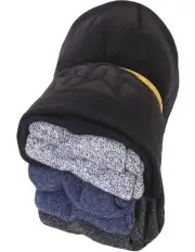 [Caterpillar] Beanie & Socks Bundle Pack 6 Piece in Multicolour