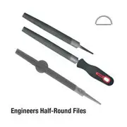 Toledo File Half Round 2nd Cut - 250mm - 10HR02CD