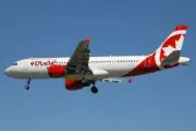 1:400 C Model Rouge AIR CANADA AIRBUS A320 Airplane Diecast Aircraft Plane Model