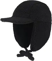 [Generic] Boys Girls Winter Warm Hat Soft Thick Lightweight Cap for Outdoor