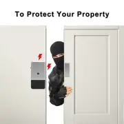 Simplified Installation of 125db Wireless Burglar Alarms at Entry Points