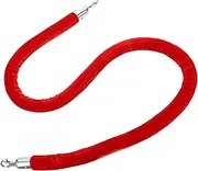 Stanchion Rope with Hooks Elegant Queue Control Barrier Lanyard for Parties Events and Formal Occasions and Heavy Duty Line Dividers for Safety and Crowd Management