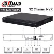Dahua NVR4232-4KS2/L 32Channel H.265 IP Network Video Recorder 2 SATA Ports