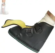 DURASIKO Nursing Shoes,Post-Operative Shoes for Fractures,Plaster Shoes,Ankle Orthosis,Walking Aid,Special for Foot Injuries,Single Boots,Rehabilitation Nursing,Unisex,Thick/Winter(M)