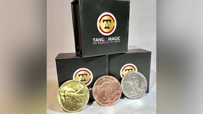 Follow the Silver Walking Liberty (Gimmicks and Online Instructions) by Tango -