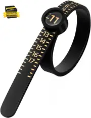 Ring Sizer Measuring Tool with Magnifier, for Ring Measurer and Ring Sizer Clear