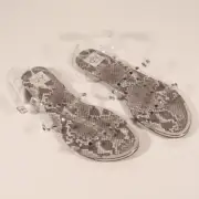 NWT & Box Dolce Vita Lenny Sandals in Clear