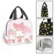 c1021 Kawaii Sanrio My Melody Kids School Insulated Lunch Bag Thermal Cooler Tote Food Children Printed Handbag tbd1021