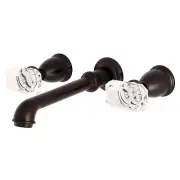 Kingston Brass KS702.KRL Krystal Onyx Wall Mounted Roman Tub - Bronze