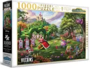 Harlington 1000 Piece Puzzle - Thomas Kinkade Disney Villains Queen Of Hearts