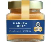 Manuka Health Manuka Honey MGO 950+/UMF 22+ (250g) High Potency, Targeted Care, Manuka Honey New Zealand, Medical Honey, Superfood Honey, Organic