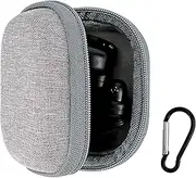 Musiin Hard Case for Guitar Tuner, Portable Guitar Tuner Storage cover, Compatible with Fender FT-1, FCT-2, Aroma Clip-on, D'Addario Clip On, Joyo Clip-on, with Pick Holder case (Grey)
