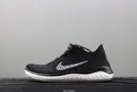 在飛比找Yahoo!奇摩拍賣優惠-Nike Free Rn Flyknit 黑白 百搭 編織 