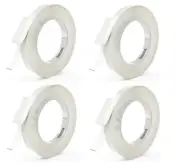 4X 0.5” x 120'' Double Sided Tape Clear Acrylic Strong Mounting Tape Waterproof