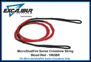 EXCALIBUR Micro DualFire Series Crossbow String Blood Red 1993BR Auth Dealer