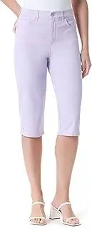 [Gloria Vanderbilt] Women's Amanda High Rise Skimmer Short Standard