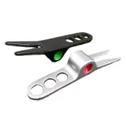 Alloy Divot Pivots Tool Golf Balls Fork Divot Repair Tool Grooves Cleaner