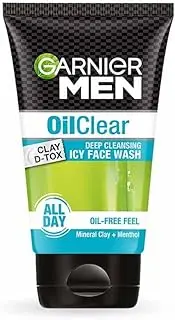 Garnier Men Oil Clear deep cleansing Facewash, 100g
