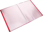 Operitacx Plastic Portfolio Folder Pockets Large Capacity File Organizer for Artwork Sheets Documents