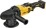 DCM848 Cordless Variable Speed Random Orbit Polisher Brushless Motor 125MM Car Beauty Waxing Polishing Machine DCM848B