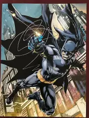 REIS BATMAN POSTER 12X16" NM SHPPD FLAT JUSTICE LEAGUE DARK KNIGHT