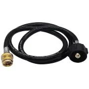 4 Feet Propane Adapter Hose 1 lb to 20 lb Converter Replacement for QCC1/Type...